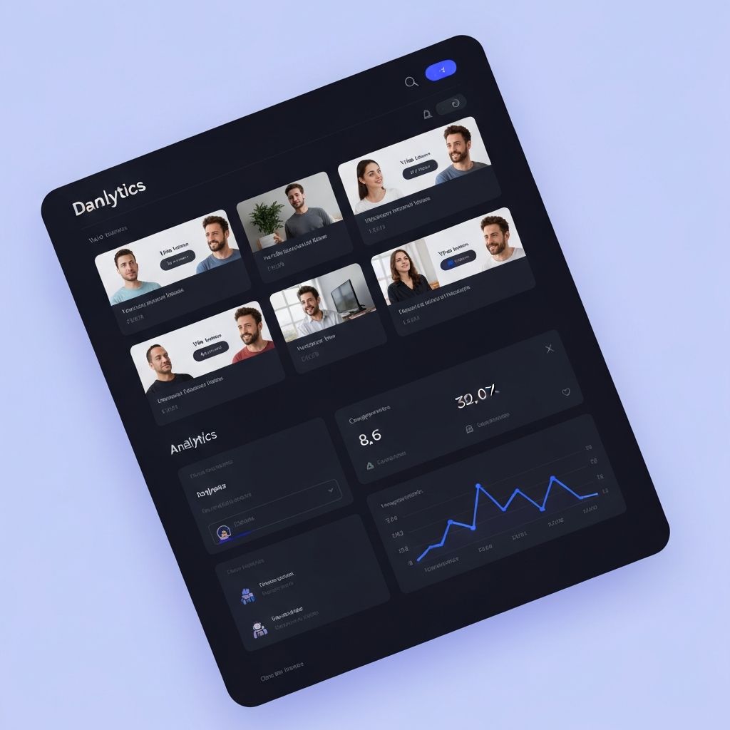 OneClickCourses dashboard showing course creation interface