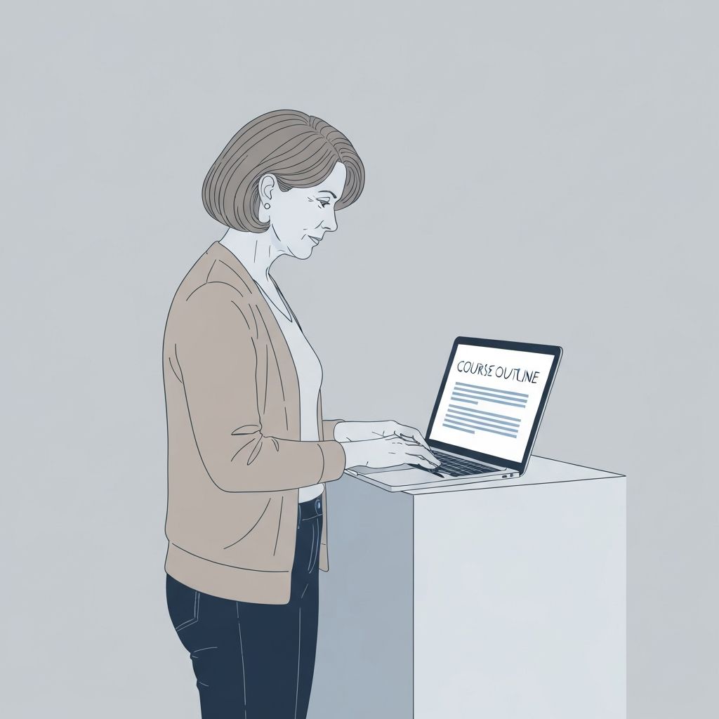 Step 1: Outline your course